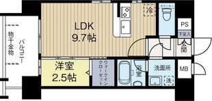 グランフォーレラグゼ博多駅南の物件間取画像